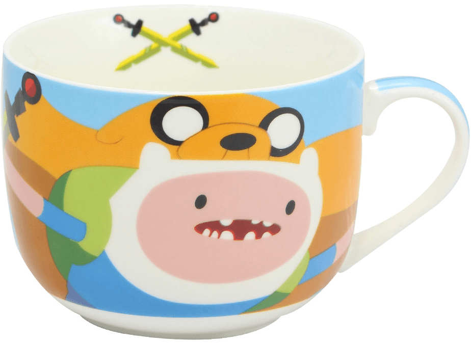 Caneca Sopa - Hora de Aventura - Finn & Jake