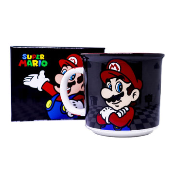 Caneca Super Mario Black