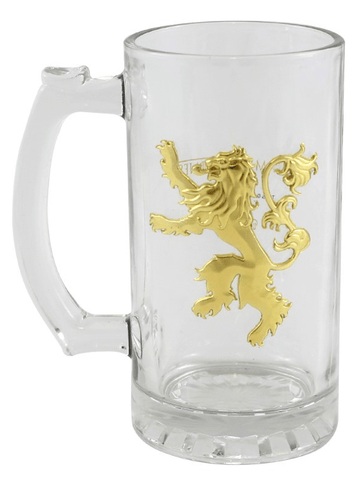 Caneca Vidro Game Of Thrones - Lannister