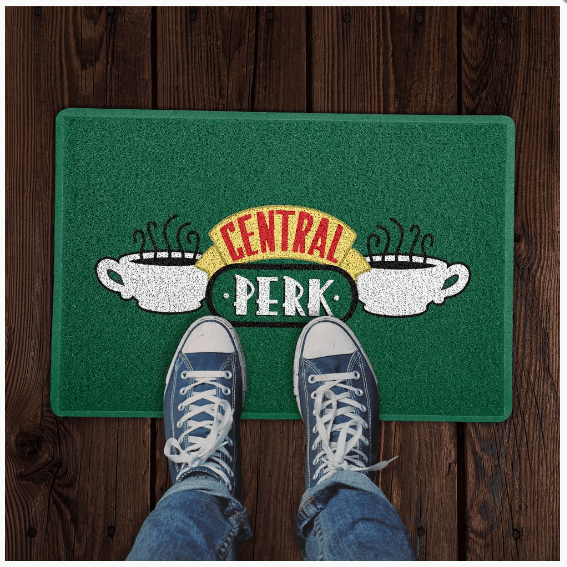 Capacho criativo - Central Perk