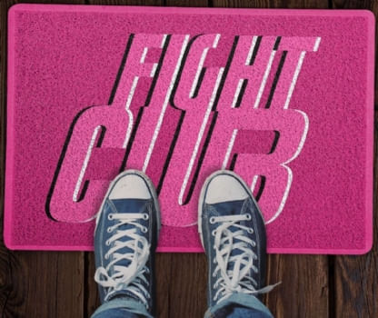 Capacho Criativo - Clube da Luta