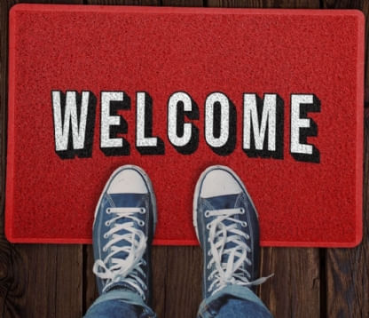 Capacho Criativo - Net Welcome