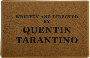 Capacho criativo - Quentin Tarantino