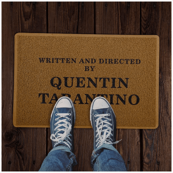 Capacho criativo - Quentin Tarantino