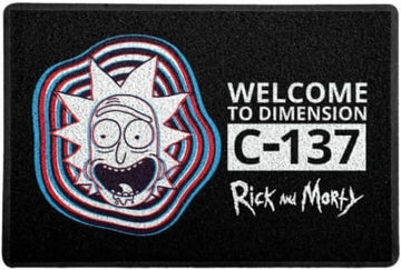 Capacho Criativo - Rick and Morty - C-137