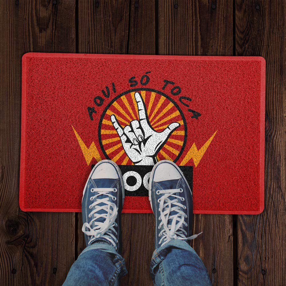 Capacho criativo - Só Rock