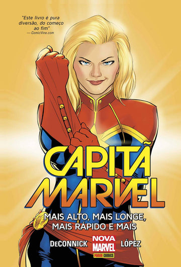 Capitã Marvel - Mais Alto, Mais Longe, Mais Rápido e Mais