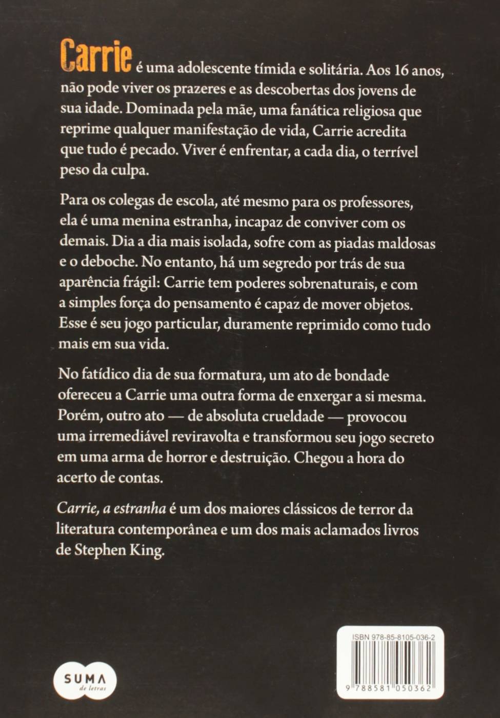 Carrie A Estranha - Stephen King