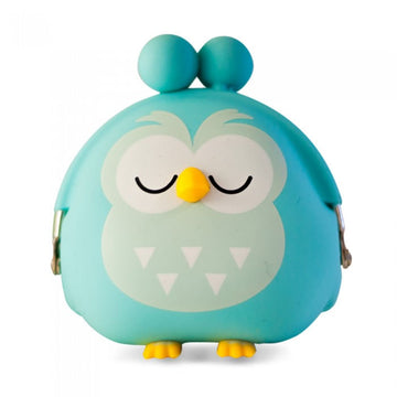 Carteira Corujinha - Azul