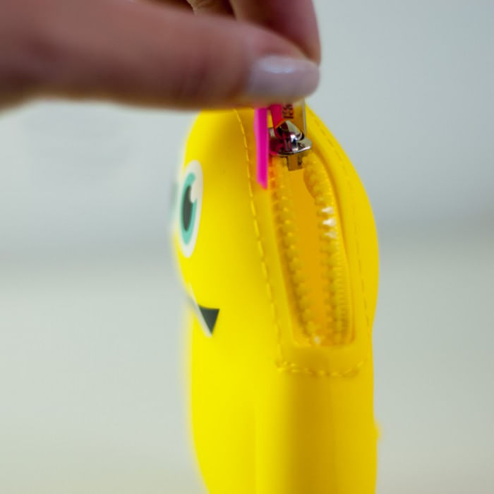 Carteira Monstrinho Amarelo