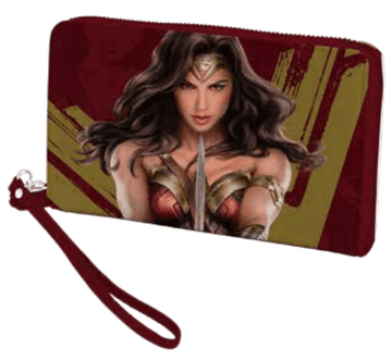 Carteira Mulher Maravilha Vermelho