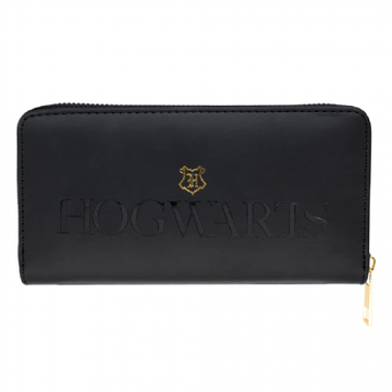 Carteira Preta Grande - Hogwarts Classic
