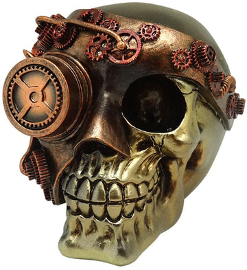 Caveira Exterminadora com Máscara de Bronze