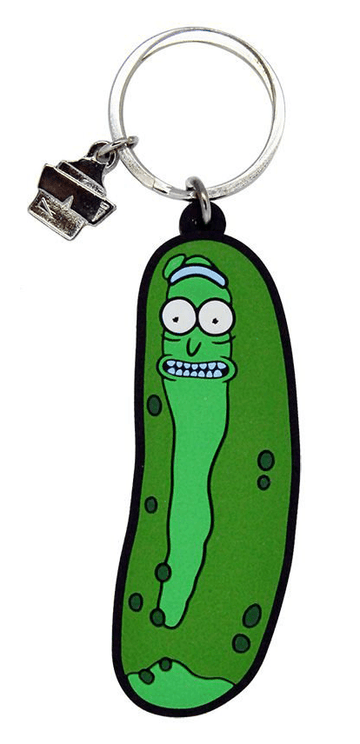 Chaveiro de Borracha Pickle - RIck and Morty Oficial