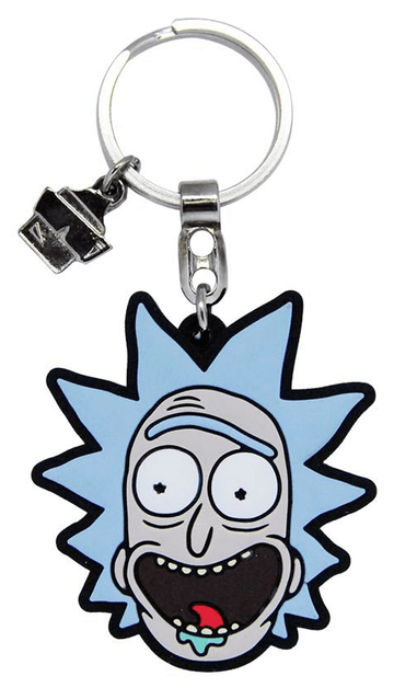 Chaveiro de Borracha Rick - Rick and Morty Oficial