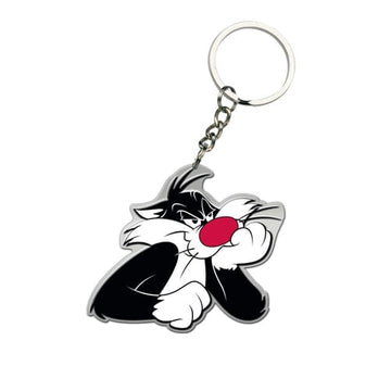Chaveiro Looney Sylvester Preto - Frajola