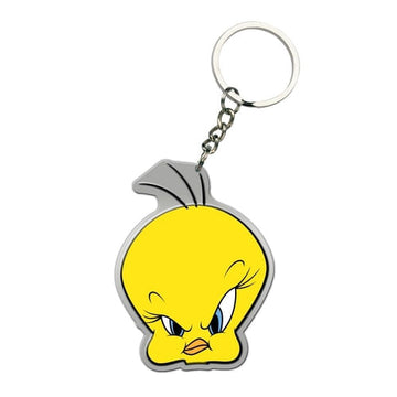 Chaveiro Metal Looney Tweety Amarelo