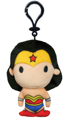 Chaveiro Pelúcia - Liga da Justiça - Mulher Maravilha