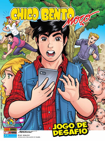 Chico Bento Moço - Nº48 - Jogo de desafio