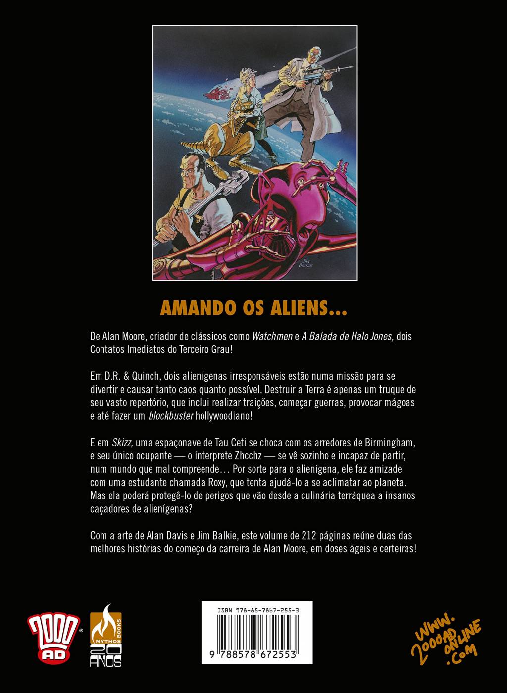 Choques Alienígenas - Vol. 1 - Alan Moore