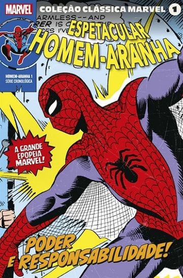 Coleção Clássica Marvel - Vol.01 - Homem-Aranha - Vol.01