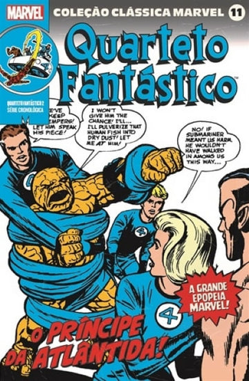 Coleção Clássica Marvel - Vol.11 - Quarteto Fantástico - Vol.02