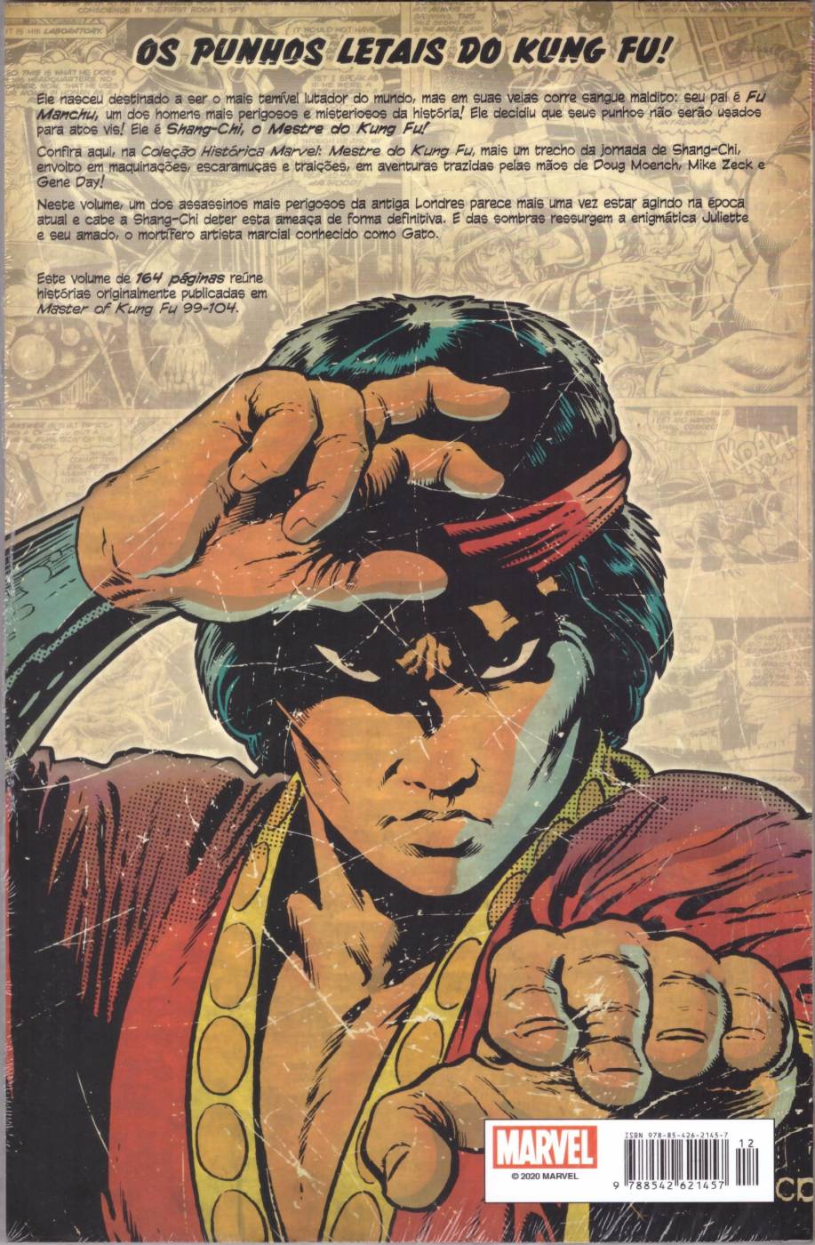 Coleção Histórica Marvel - Mestre Do Kung Fu - Vol. 12