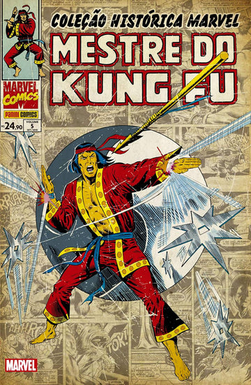 Coleção Histórica Marvel - Mestre Do Kung Fu - Vol. 5