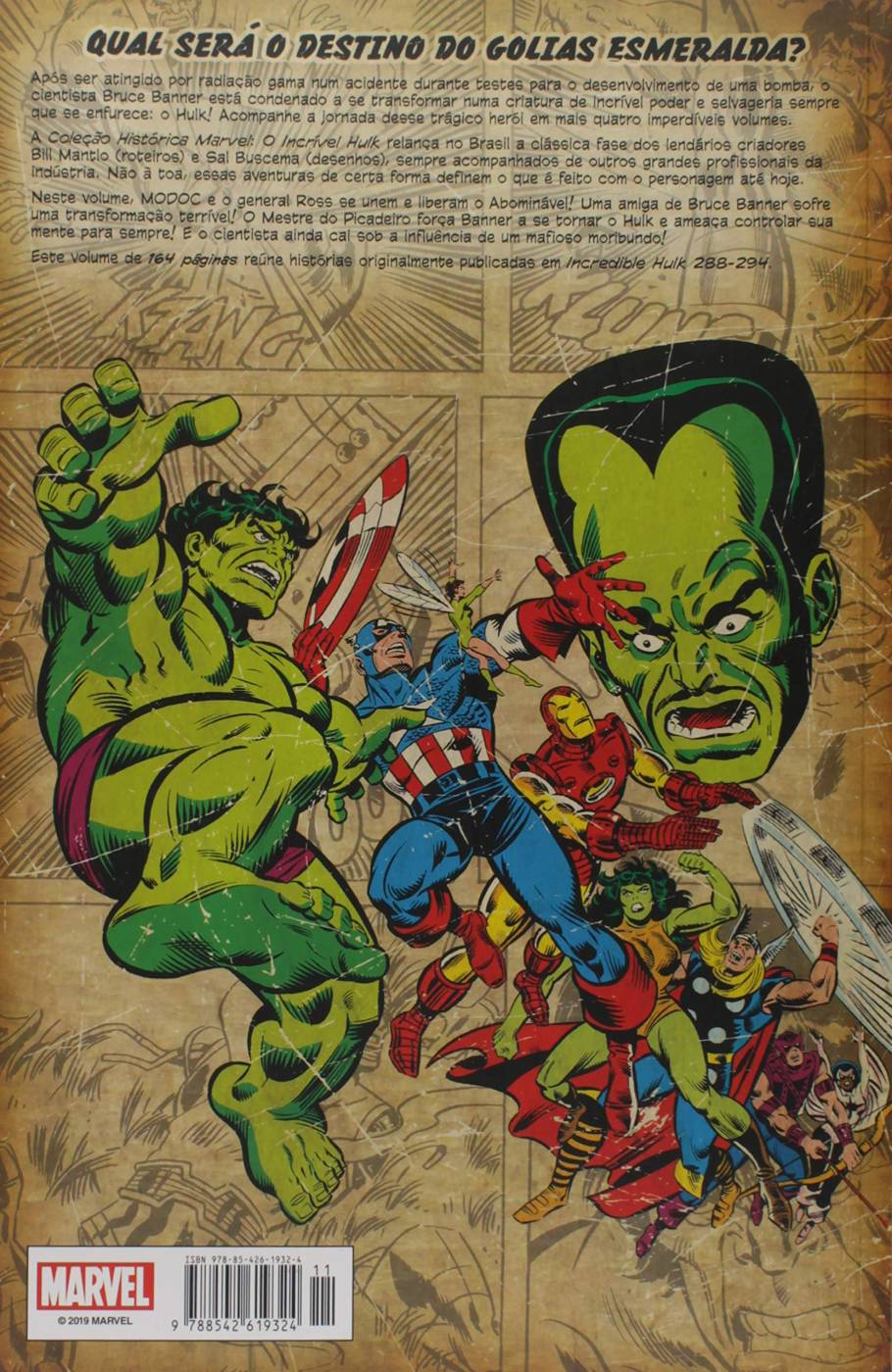 Coleção Histórica Marvel - O Incrível Hulk - Vol. 11