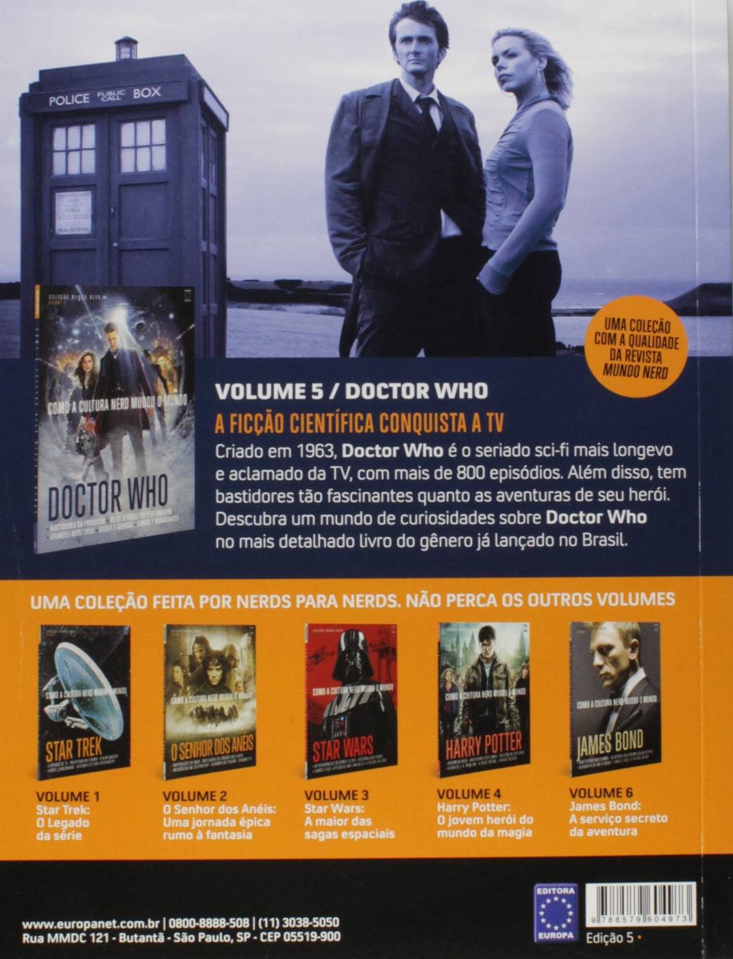 Coleção Mundo Nerd - Vol.5 - Doctor Who