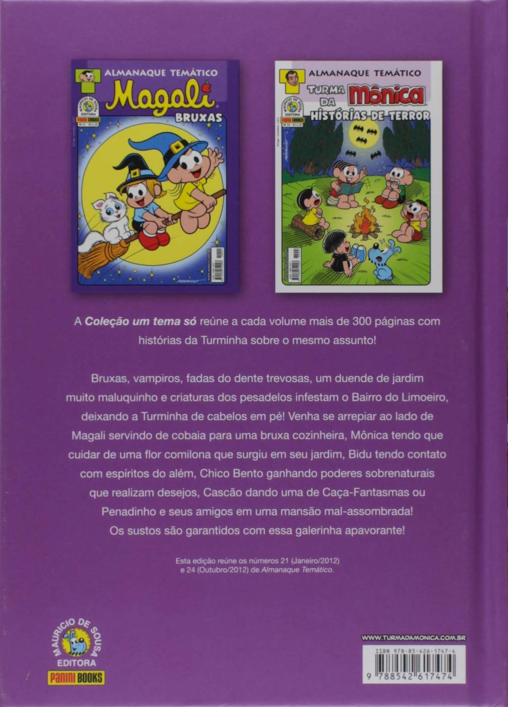 Coleção Um Tema Só - Magali - Histórias de Terror