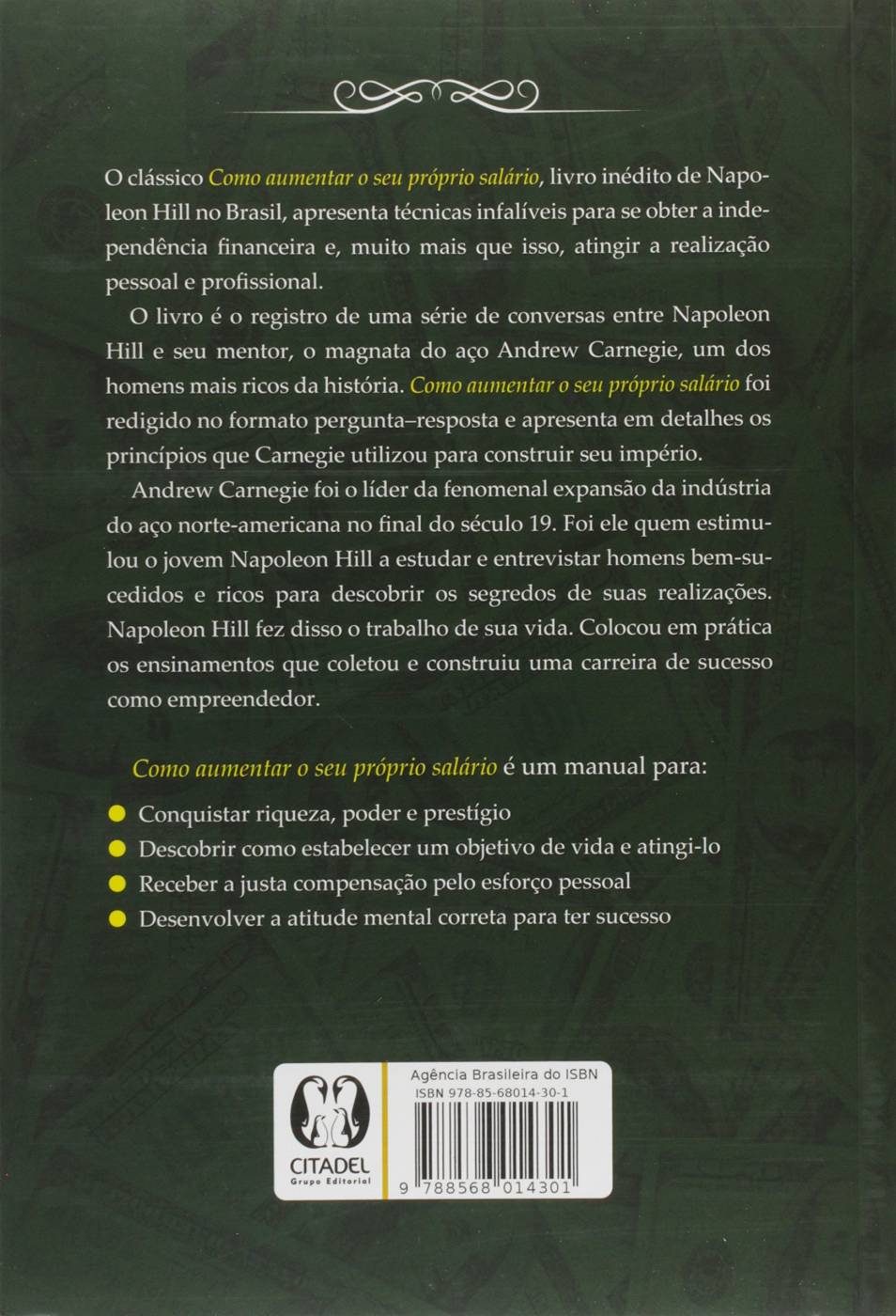 Como Aumentar o Seu Próprio Salário - Napoleon Hill
