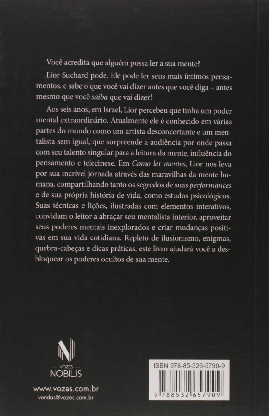 Como Ler Mentes: O Poder de Persuadir e Desvendar Pessoas -  Lior Suchard