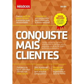 CONQUISTE MAIS CLIENTES (Português) Capa Comum