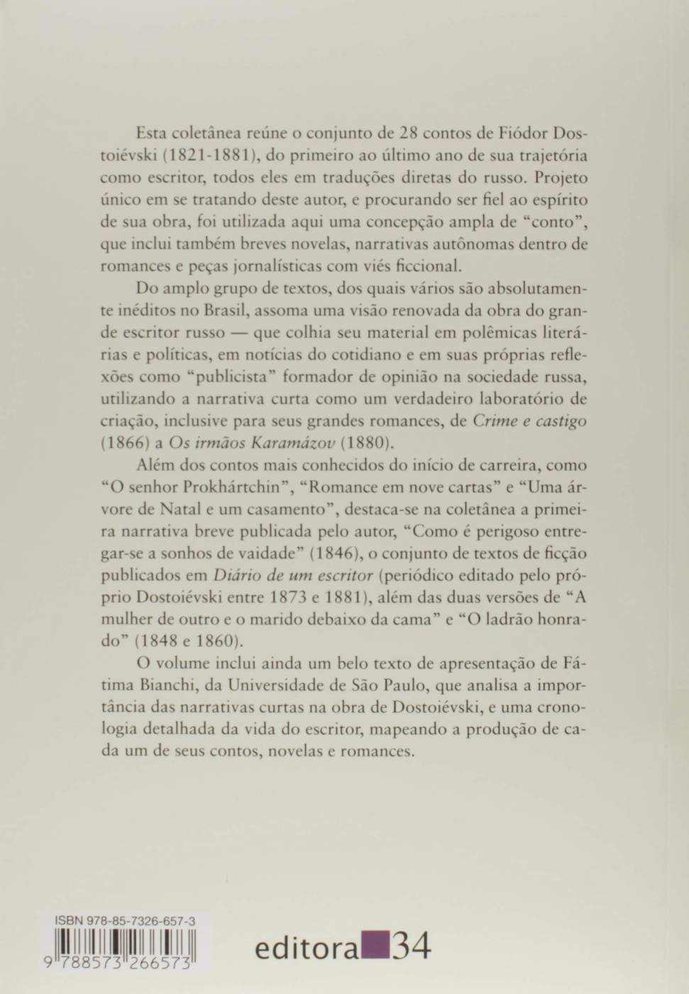 Contos Reunidos - Fiódor Dostoiévski