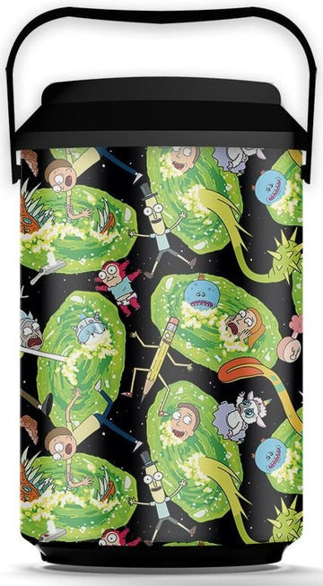 Cooler Rick and Morty - Portais e Personagens