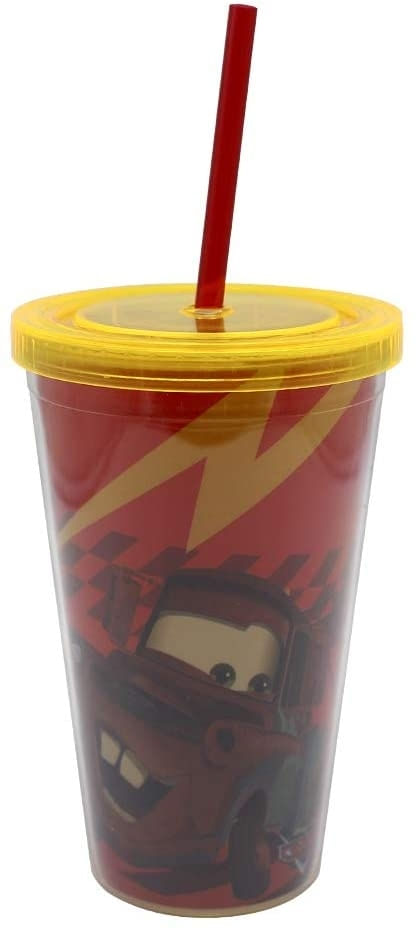 Copo Canudo Carros