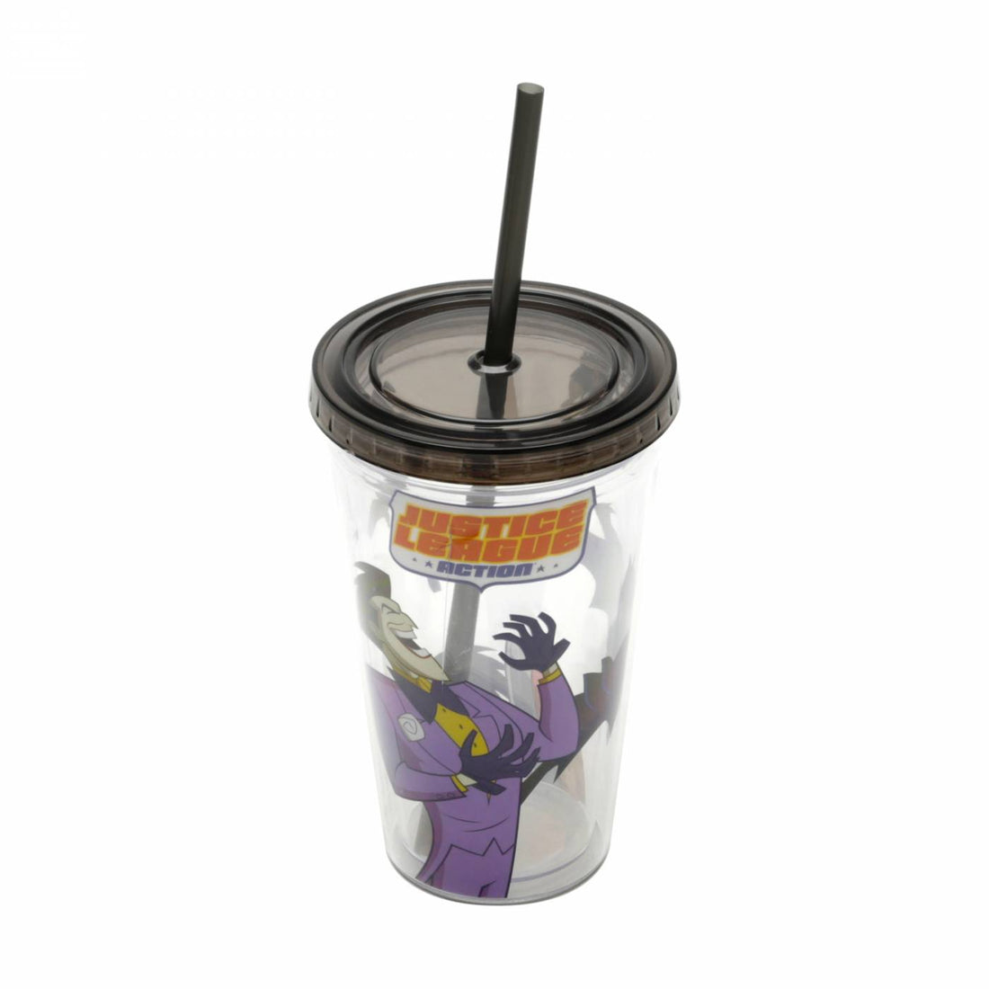 Copo Com Canudo - DC Comics - Liga da Justiça - Joker