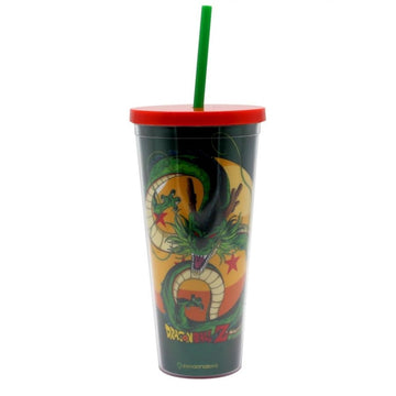 Copo Com Canudo - Dragon BallZ - Shenlong