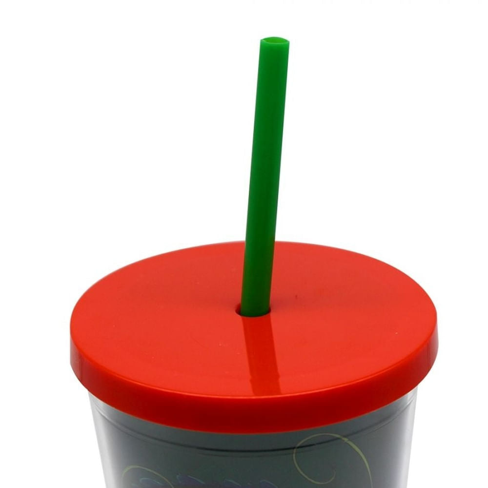 Copo Com Canudo - Dragon BallZ - Shenlong