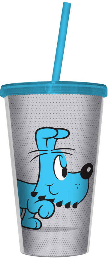 Copo Com Canudo - Turma da Mônica - Bidu