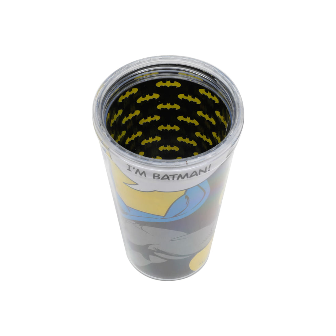 Copo Com Tampa e Canudo - Batman - Im Batman