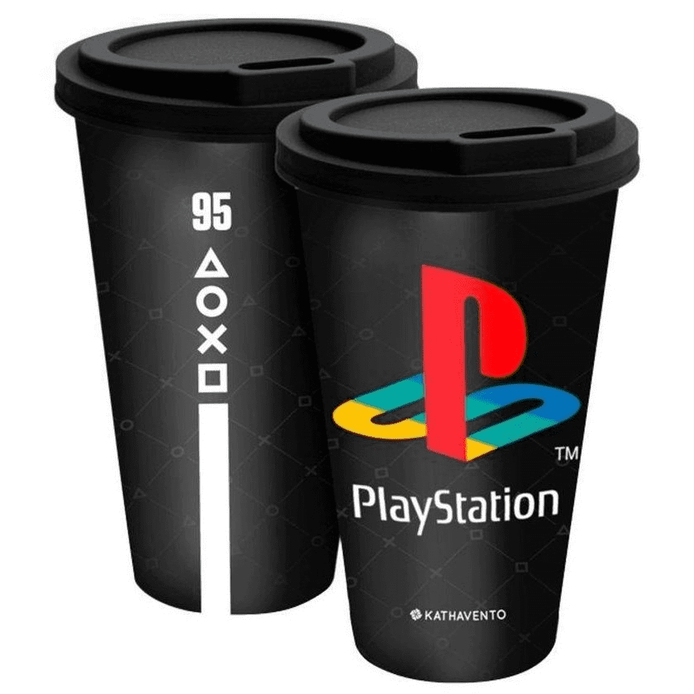 Copo Fun 550ml Gamer Playstation Geek