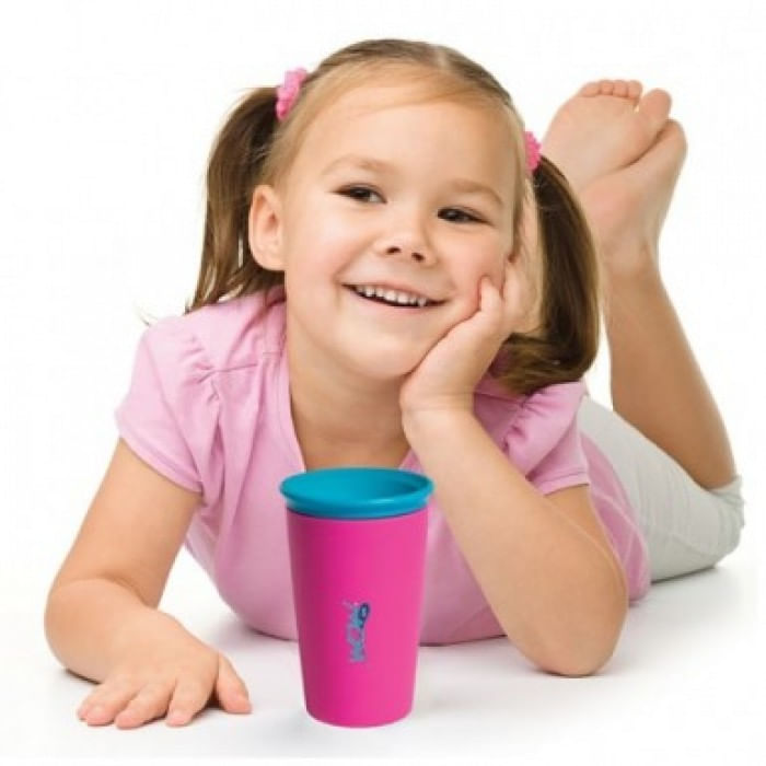 Copo infantil Wow - Azul