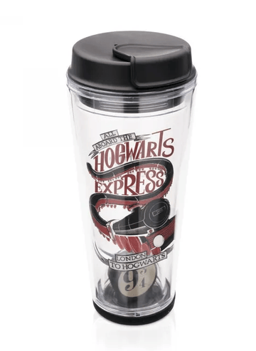 Copo Para Viagens Com Domo Harry Potter Hagwarts