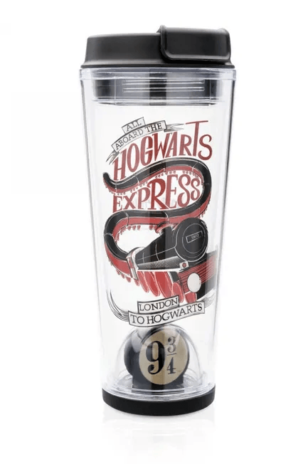 Copo Para Viagens Com Domo Harry Potter Hagwarts