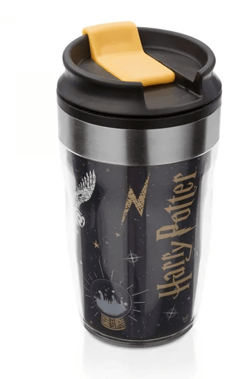 Copo Para Viagens Harry Potter Pombo De Ouro