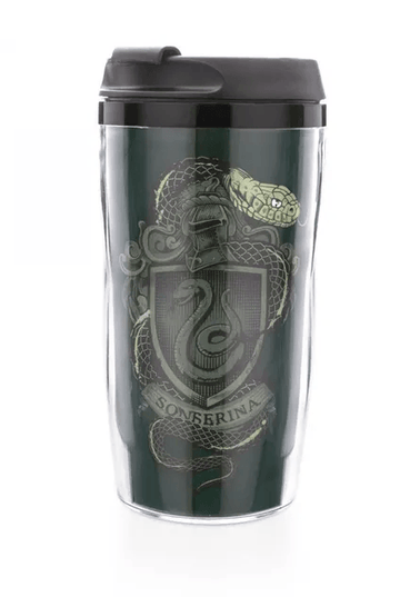 Copo Para Viagens Harry Potter Sonserina