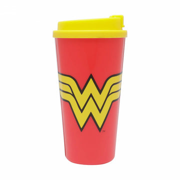 Copo Plástico - Mulher Maravilha