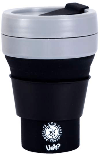 Copo Retrátil Cinza - Ícone